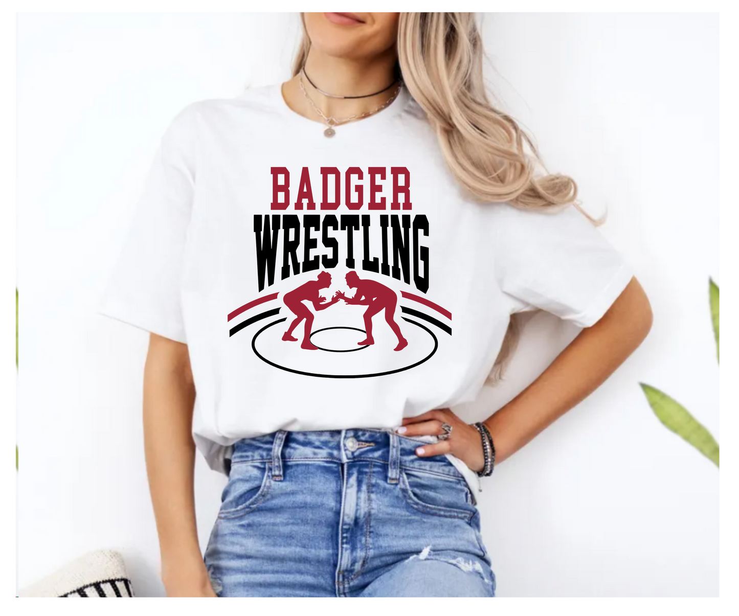 Badger Wrestling Tshirt