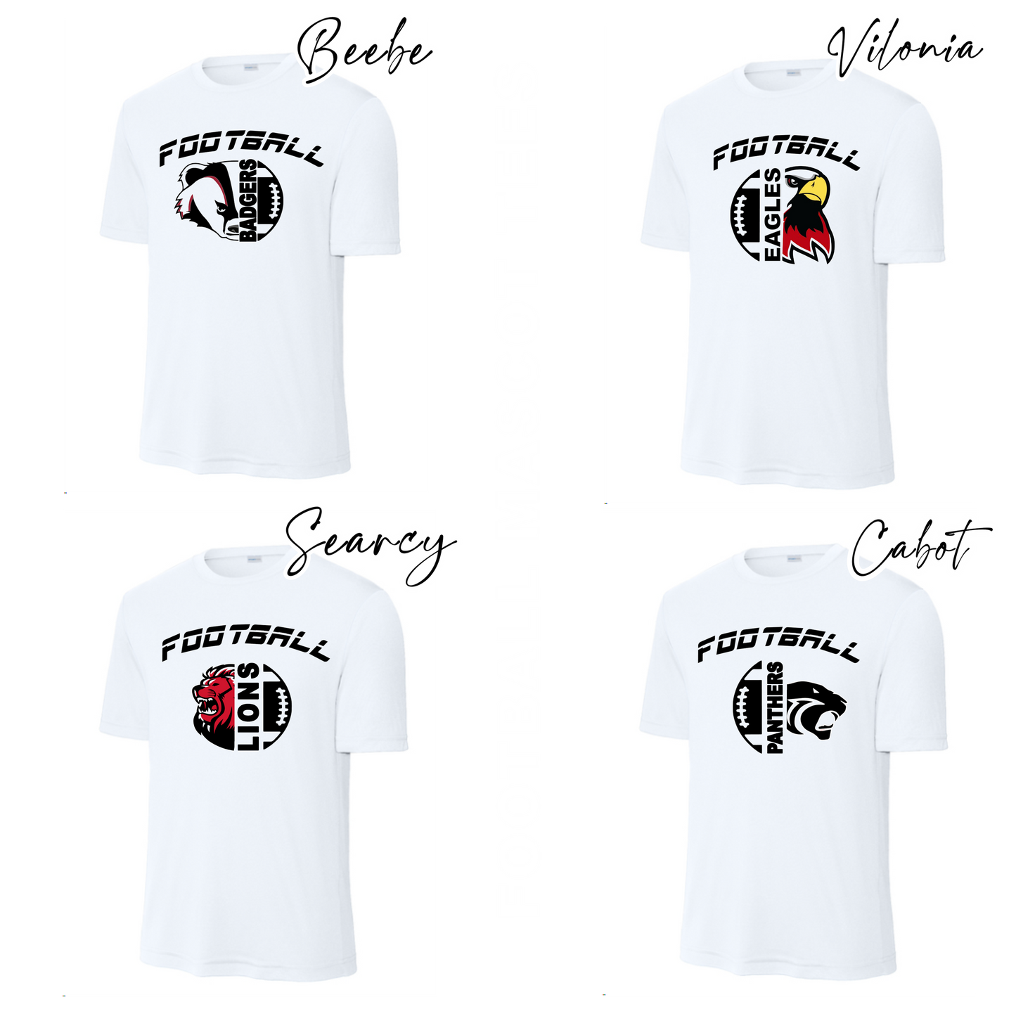 Football Mascot Tee's