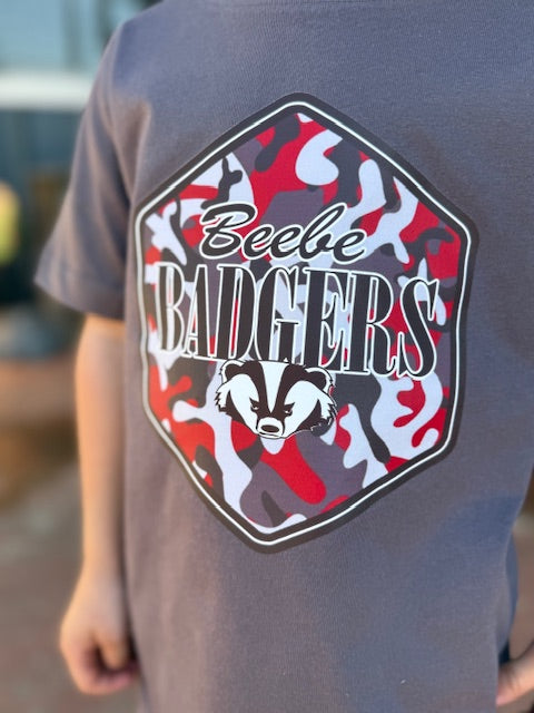 Colorful Camo Badger