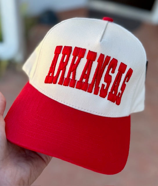 Arkansas Puff CC Trucker