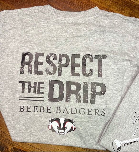 Badger Baseball Respect the Drip