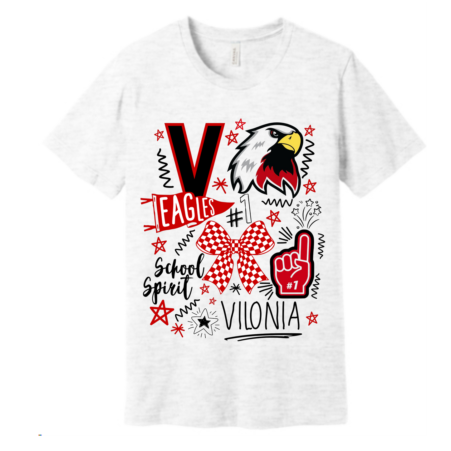 School Spirit Tee's