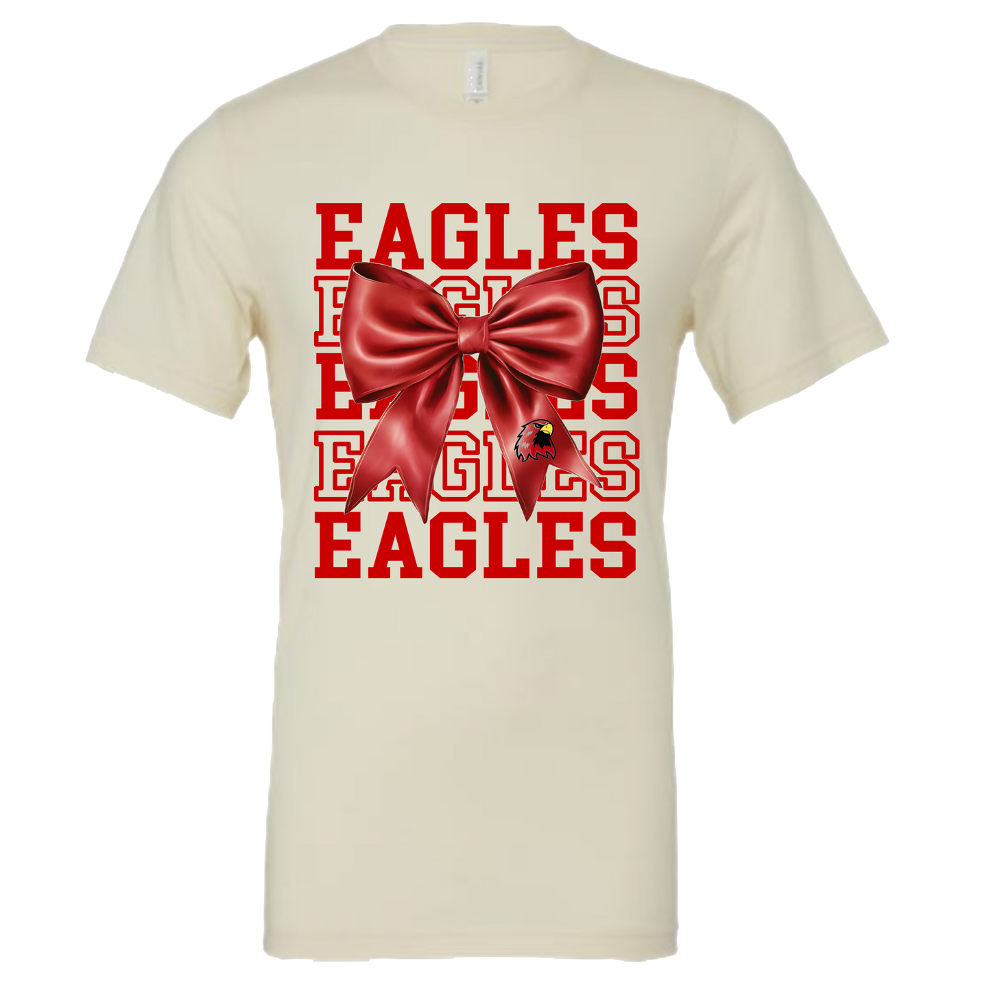 School Spirit Bow Tee's