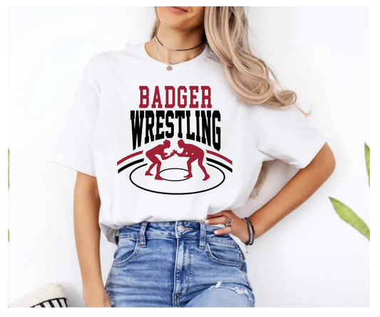 Badger Wrestling Tshirt