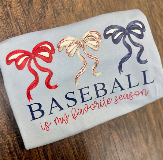 Baseball is my favorite season