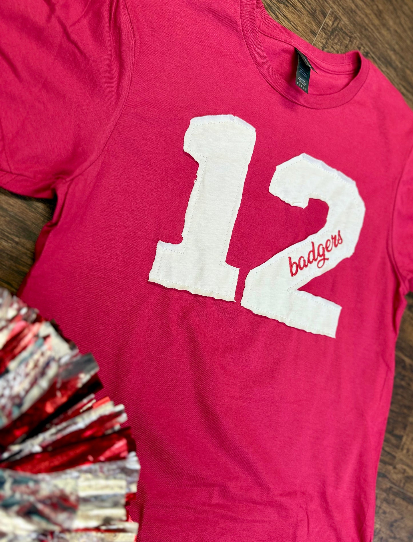 Custom Number Appliqué T-Shirt- MUST EMAIL DETAILS