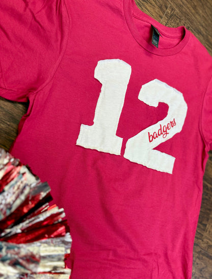 Custom Number Appliqué T-Shirt- MUST EMAIL DETAILS