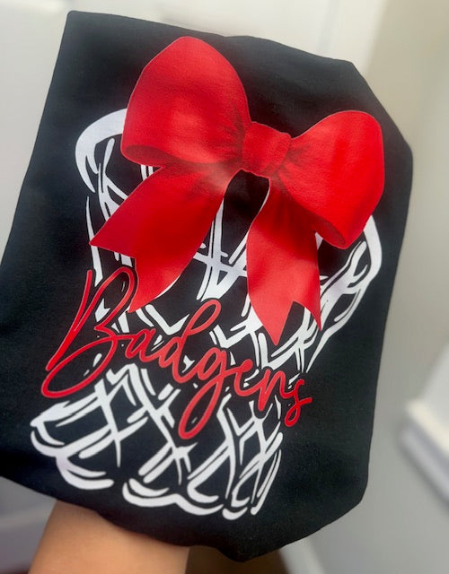 Custom Mascot Bow Basketball