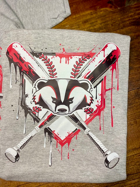 Badger Baseball Respect the Drip
