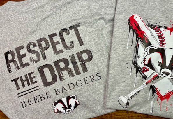 Badger Baseball Respect the Drip
