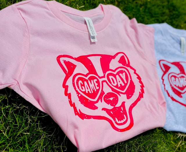 Game Day Badger- Pink Out/BlackOut