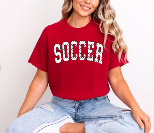 Polka Dot Soccer Tee