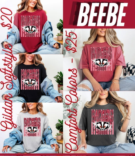 School Spirit Mascot Graphic Tee
