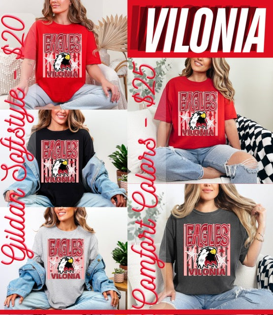 School Spirit Mascot Graphic Tee