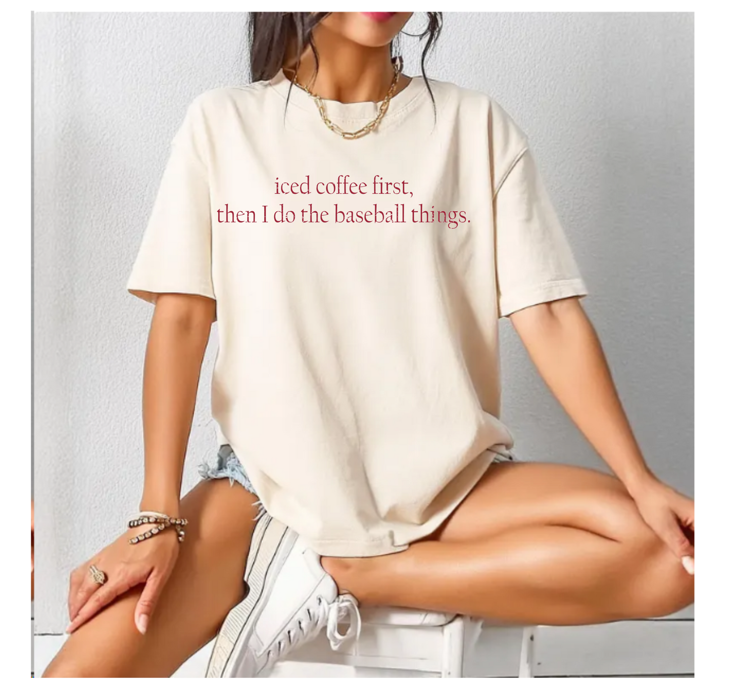 Iced Coffee First, then sports!